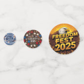 Confettis Liberté rustique (Devant)