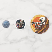 Confettis Liberté rustique (Derrière)