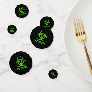 Confettis Lime Neon Vert Produits chimiques graphiques de ri