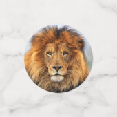 Confettis Lion d'Afrique 1 (Petit recto)