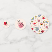 Confettis Little Lovebug Ladybug fête d'anniversaire (Derrière)