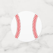 Confettis Little Slugger Baseball fête d'anniversaire (Petit recto)