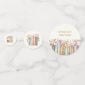 Confettis Livres Félicitations (Devant)