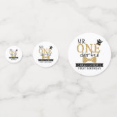 Confettis M. ONEderful 1st Birthday Party Photo (Devant)