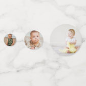 Confettis M. ONEderful 1st Birthday Party Photo (Derrière)