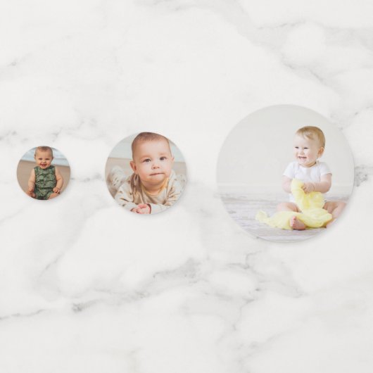 Confettis M. ONEderful 1st Birthday Party Photo (Derrière)