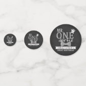 Confettis M. ONEderful 1st Birthday Party Photo (Devant)