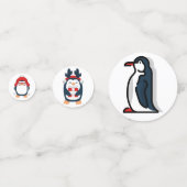 Confettis Manchot bébé (Derrière)