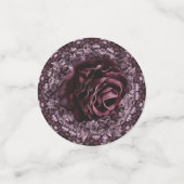 Confettis Mandala de rose  (Petit recto)