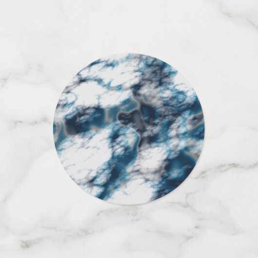 Confettis Marbre bleu (Petit recto)