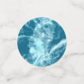 Confettis Marbre d'eau bleue (Petit recto)