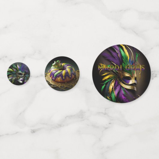 Confettis Mardi Gras (Derrière)