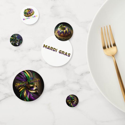 Confettis Mardi Gras (Groupe)