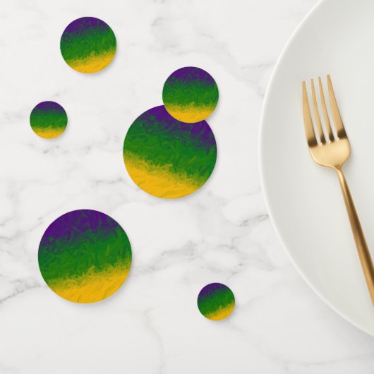 Confettis Mardi Gras Gradient (Groupe)