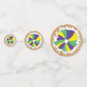 Confettis Mardi Gras Perles King Cake New Orleans Carnaval (Devant)