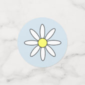 Confettis Marguerite blanche (Petit recto)