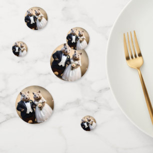 Confettis Mariage australien australien wombats, Mariage