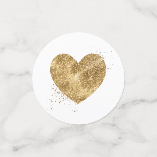 Confettis Mariage avec photo personnalisée (Petit recto)