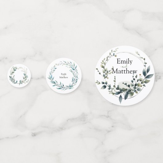 Confettis Mariage Boho Bliss (Devant)