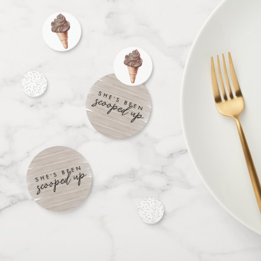 Confettis Mariage de chocolat "Elle a été cueillie" (Groupe)