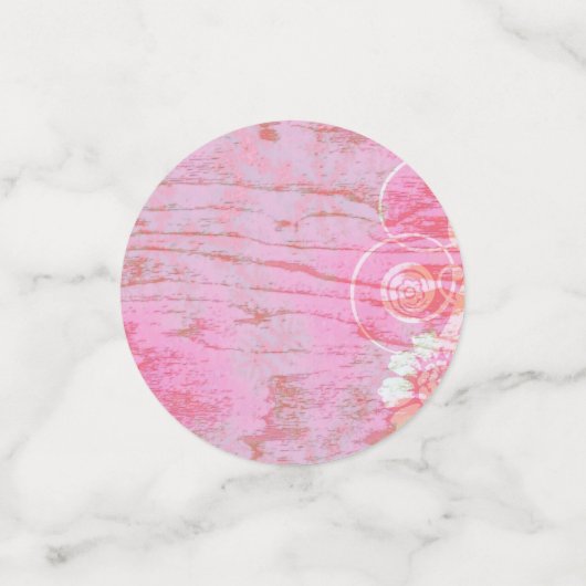 Confettis Mariage de graffiti de Patchwork (Petit recto)