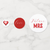 Confettis Mariage de la Pomme Rouge (Derrière)