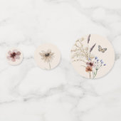 Confettis Mariage Floral (Devant)