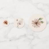 Confettis Mariage Floral (Derrière)