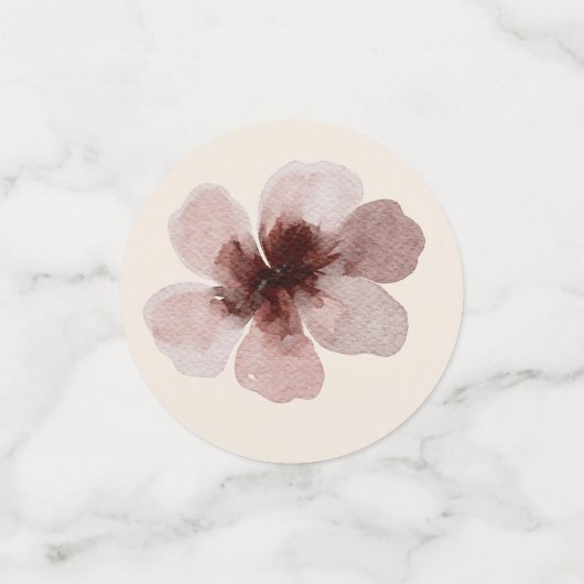 Confettis Mariage Floral (Petit recto)