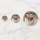 Confettis Mariage floral de tournesol Eucalyptus (Devant)