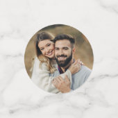 Confettis Mariage floral de tournesol Eucalyptus (Petit recto)