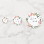 Confettis Mariage floral du milieu de l'été (Devant)