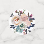 Confettis Mariage Floral Grace (Petit recto)