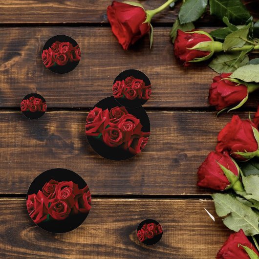 Confettis Mariage Red Roses