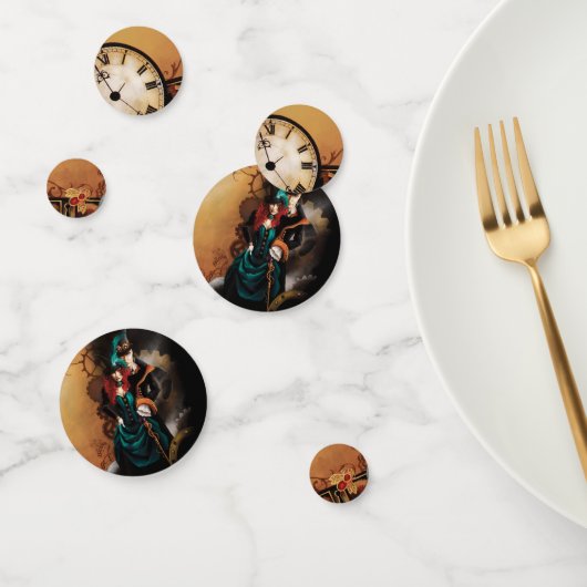 Confettis Mariage victorien Steampunk (Groupe)