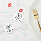 Confettis Mariée & Co. Fête des mariées Turquoise (Groupe)