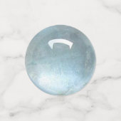 Confettis Mars Birthstone Aquamarine Table (Petit recto)