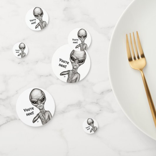 Confettis Mauvais Alien, Tu es le prochain ! (Groupe)