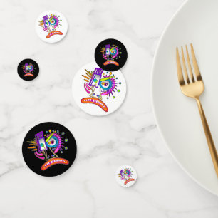 CONFETTIS MÉÉMOGIE EMOJI DE TRIBAL FROWNIE