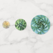 Confettis Mélange coloré de succulents (Devant)