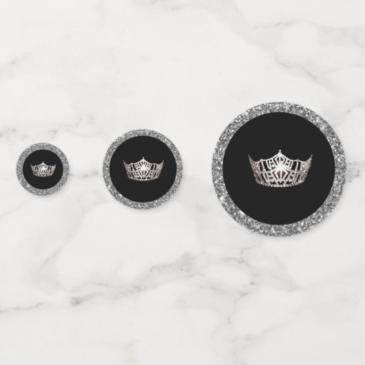 Confettis Mélange confetti-Parties scintillant de table (Derrière)