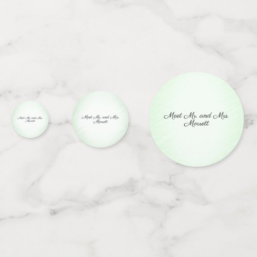 Confettis Mention Faire-part de mariage à thème pour vélo (Derrière)