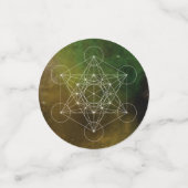 Confettis Metatron vert (Petit recto)