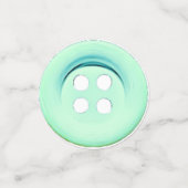 Confettis Mignonne comme un Baby shower de garçon à boutons  (Petit recto)