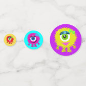 Confettis Mignonne Monstres Un Oeil (Devant)
