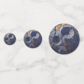 Confettis Mission de scoutisme à Astéroïde 16 Psyche (Derrière)