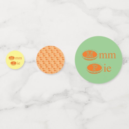 Confettis Mmmmm Pie (Thanksgiving) (Devant)