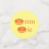 Confettis Mmmmm Pie (Thanksgiving) (Petit recto)