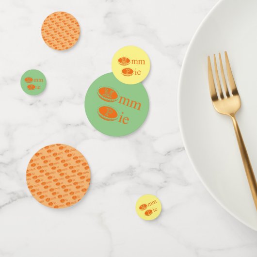 Confettis Mmmmm Pie (Thanksgiving) (Groupe)