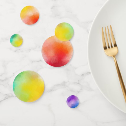 Confettis Modèle d'art Abstrait personnalisé couleur rose ro (Groupe)